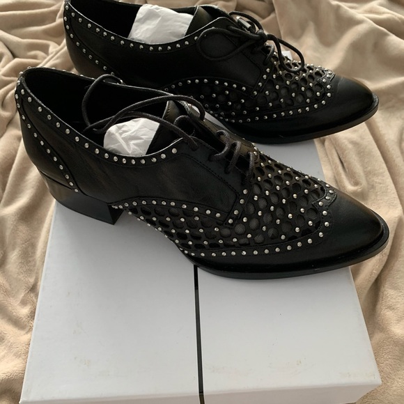 Dolce Vita Oxfords (Howell) in Black - Picture 3 of 4